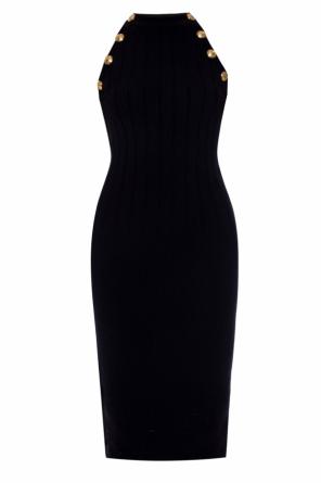 Sleeveless wool dress, zdjęcie 1 Sleeveless wool dress od Balmain